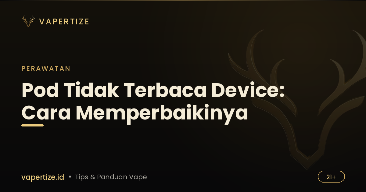 Pod Tidak Terbaca Device: Cara Memperbaikinya